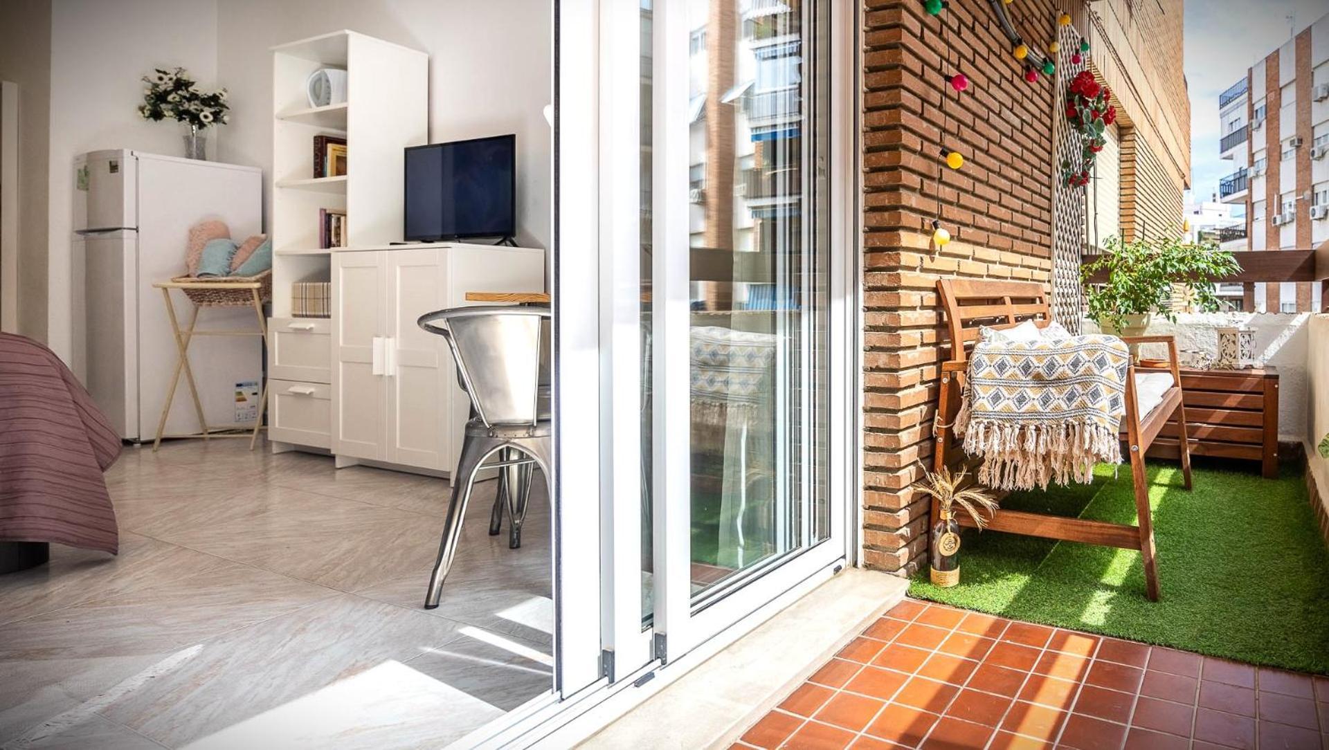 Sunterrace Loft In Triana, 10' From Feria And Center! * Séville