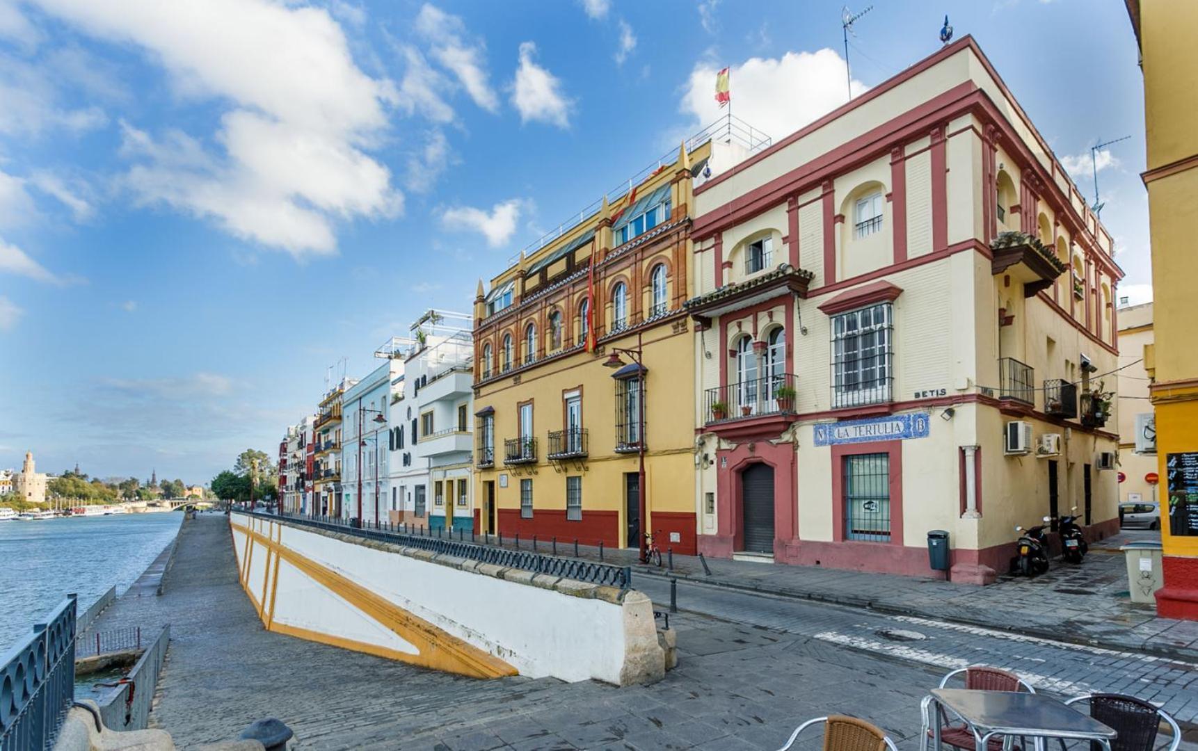 Sunterrace Loft In Triana, 10' From Feria And Center! Séville